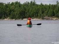 36690Ro - Paddling into Wolseley Bay and the North Channel - Pine Cove Lodge.JPG
